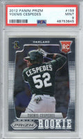 2012 Panini Prizm 159 Yoenis Cespedes PSA 90