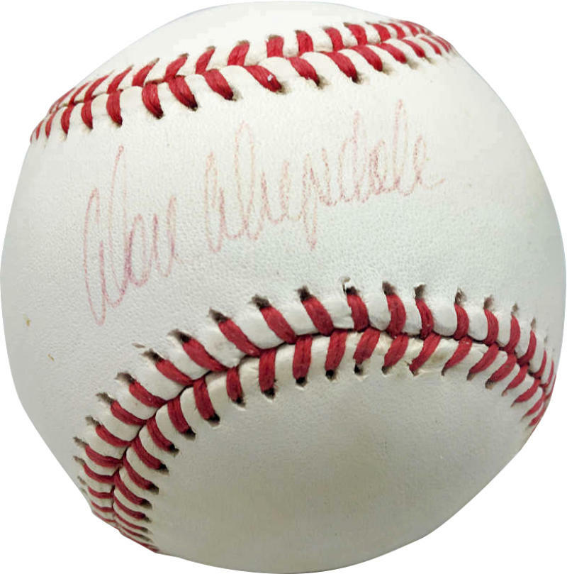 Dodgers Don Drysdale Signed Autographed ONL Baseball JSA Authentic0