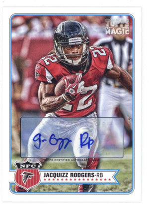Jacquizz Rodgers Signed Auto 2012 Topps Magic Rookie #202