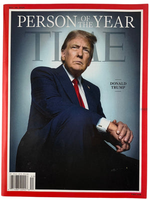 Donald Trump 2024 TIME Person of the Year Magazine Newsstand