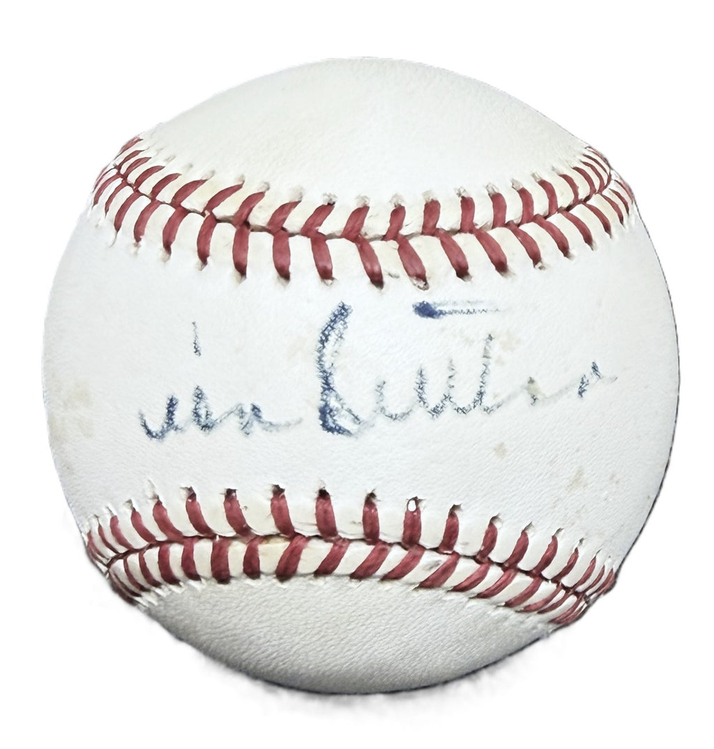 Don Sutton Signed NAL Baseball HOF JSA COA0