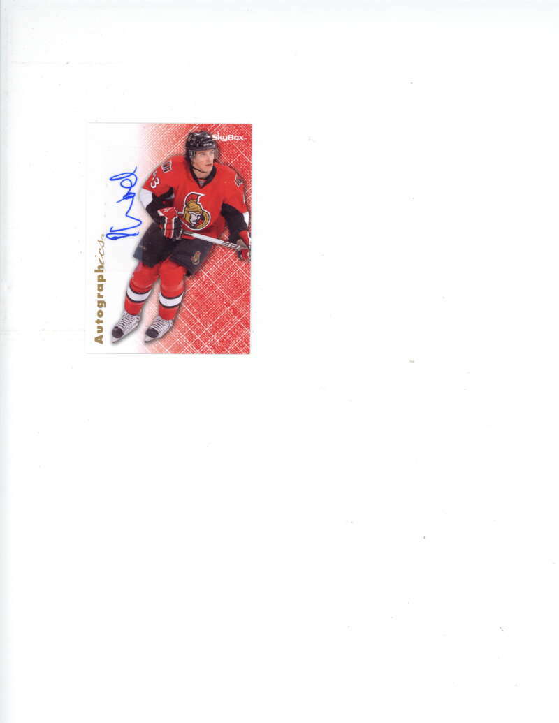 Roman Wick Signed Auto 2012 13 Fleer Retro 0