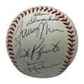 Yankee Greats Signed Griffey Tresh Lopez Downing Rivers OML Baseball JSA 0
