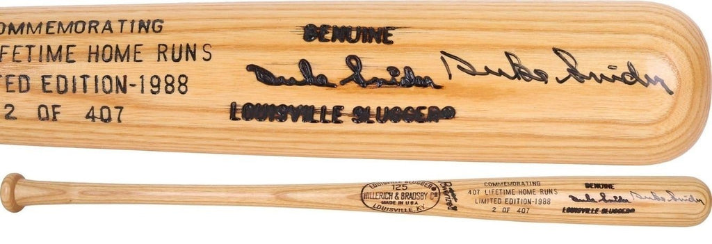 Duke Snider Signed Auto Personal Model Full Size Baseball Bat PSA DNA0