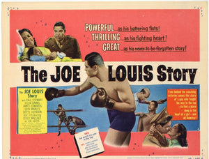 ORIGINAL VINTAGE 1953 THE JOE LOUIS STORY MOVIE LOBBY CARD