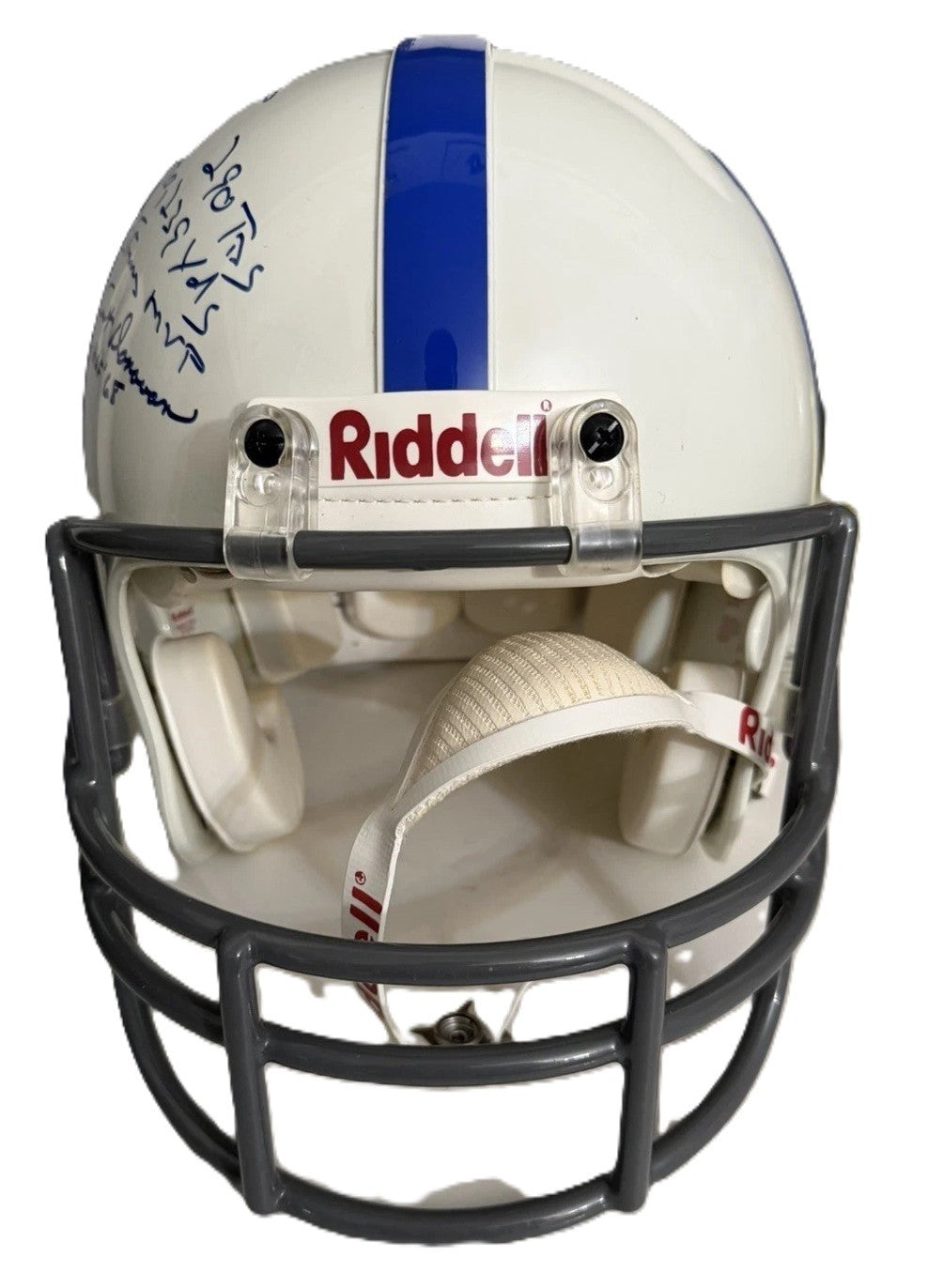 1958 Baltimore Colts NFL Champions Signed Stat Proline Helmet Unitas Moore GRAD4