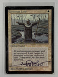 Beta Consecrate Land Signed MTG Beta Jeff A Menges Auto0