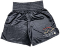 Leon Spinks Signed Personal Model Boxing Trunks Stat Embroidered Beckett BAS 0