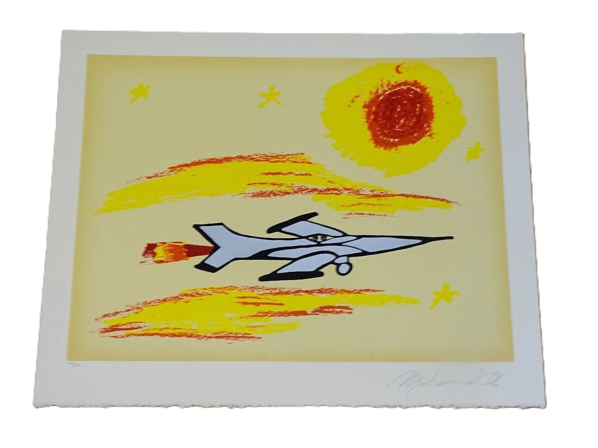 Muhammad Ali Signed Auto 1979 Under The Sun Limited Edition Artwork Grad LOA0
