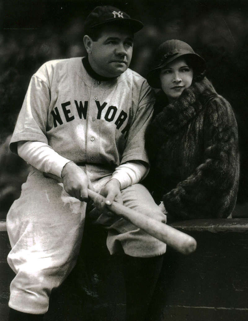 George Brace Signed Autographed Babe Ruth Postcard JSA1