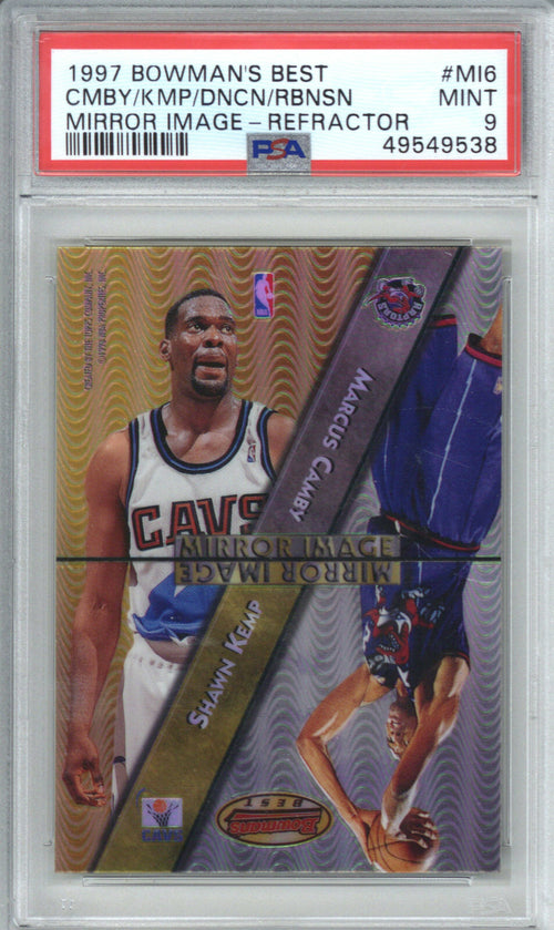 1997 Bowman's Best Mirror Image MI6 Camby Duncan Kemp Robinson Refractor PSA 90