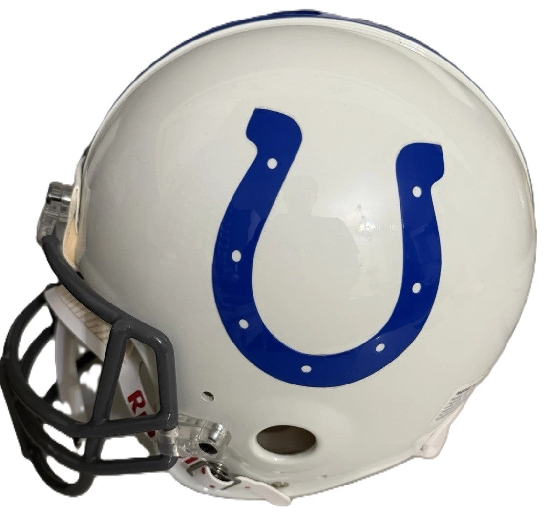 1958 Baltimore Colts NFL Champions Signed Stat Proline Helmet Unitas Moore GRAD1