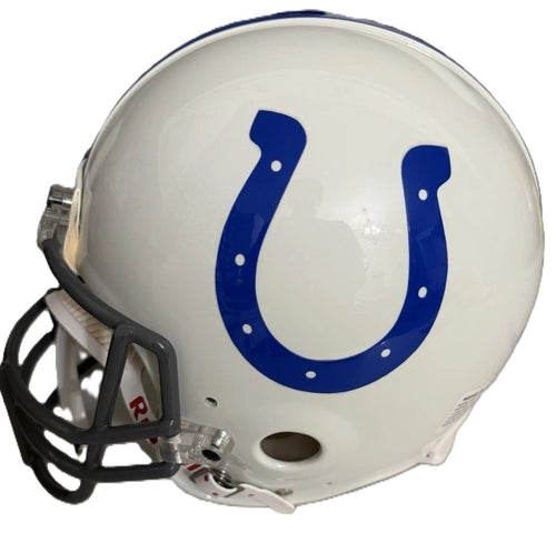 1958 Baltimore Colts NFL Champions Signed Stat Proline Helmet Unitas Moore GRAD1