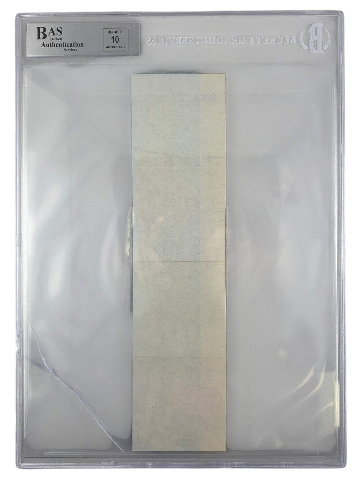1969 Topps Rulers Kareem Abdul-Jabbar Signed Rookie Card RC BGS 6 10 Auto Cracke1