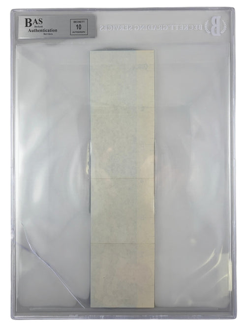1969 Topps Rulers Kareem Abdul-Jabbar Signed Rookie Card RC BGS 6 10 Auto Cracke1