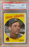 1959 Topps 420 Rocco Colavito PSA 70