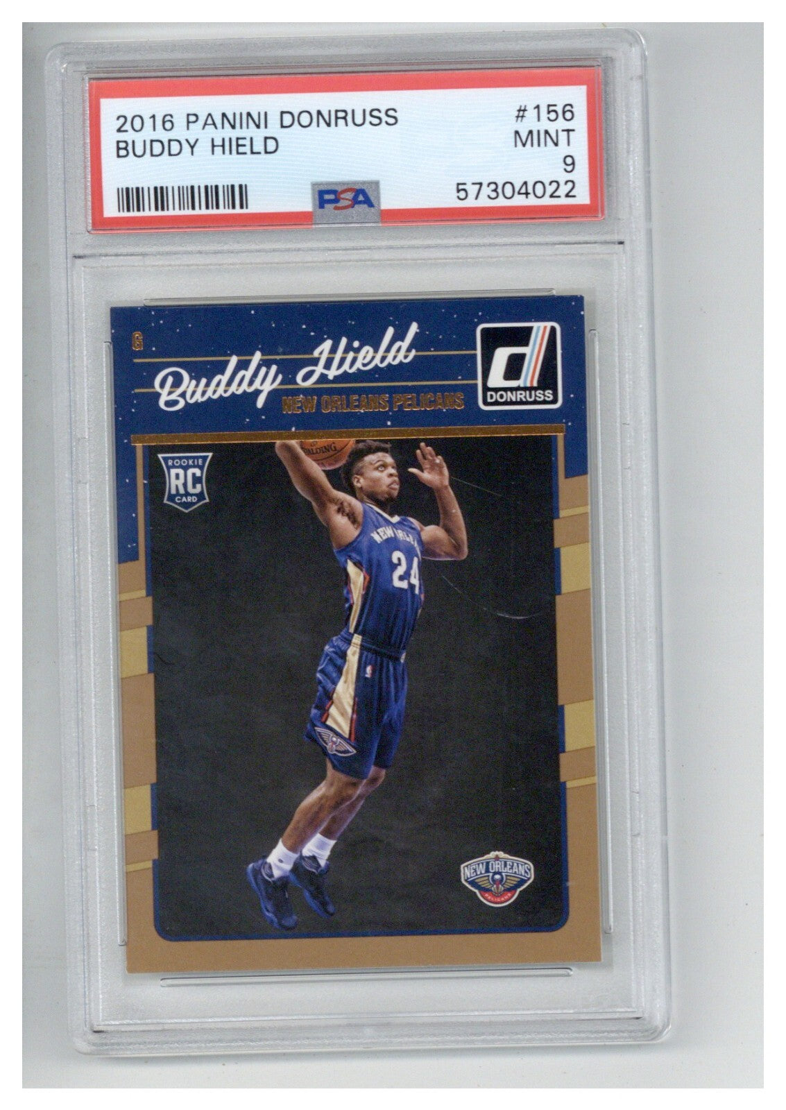 2016 Panini Donruss 156 Buddy Hield PSA 90