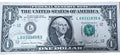 The Beatles George Harrison Signed Auto US $1 Bill JSA0