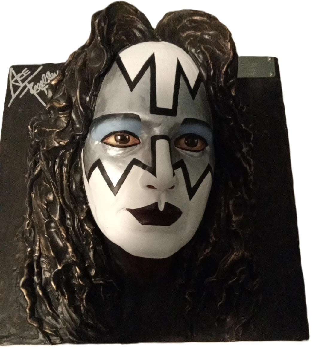 Ace Frehley Signed Auto KISS Life Size Illusive Arts Resin Cast LE Grad LOA0