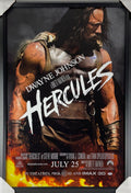 Hercules Cast Signed 27x42 Movie Poster McShane Sewell Ratner Shayk PSA/DNA0