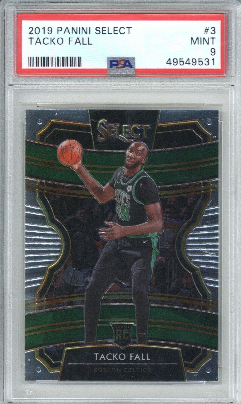 2019 Panini Select 3 Tacko Fall PSA 90