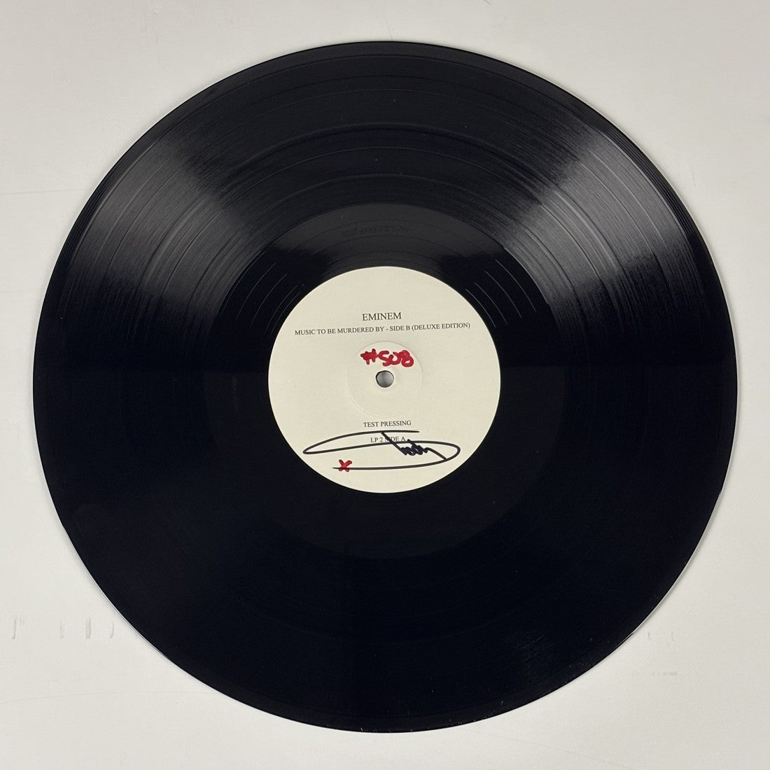 Eminem Signed Auto Music To Be Murdered By Side B Deluxe Test Press Vinyl GRAD0