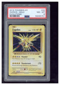 2016 Pokemon XY Evolutions 42 Zapdos Holo PSA 80