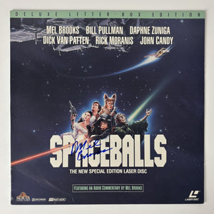 Mel Brooks Signed Spaceballs LaserDisc Record Beckett BAS COA