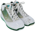 LeBron James Signed Auto Air Max LeBron VII Sneakers 2009 MVP Season LE JSA0