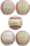 1989 NL All Star Team Signed Auto Baseball Gwynn Larkin Smoltz Dawson JSA0