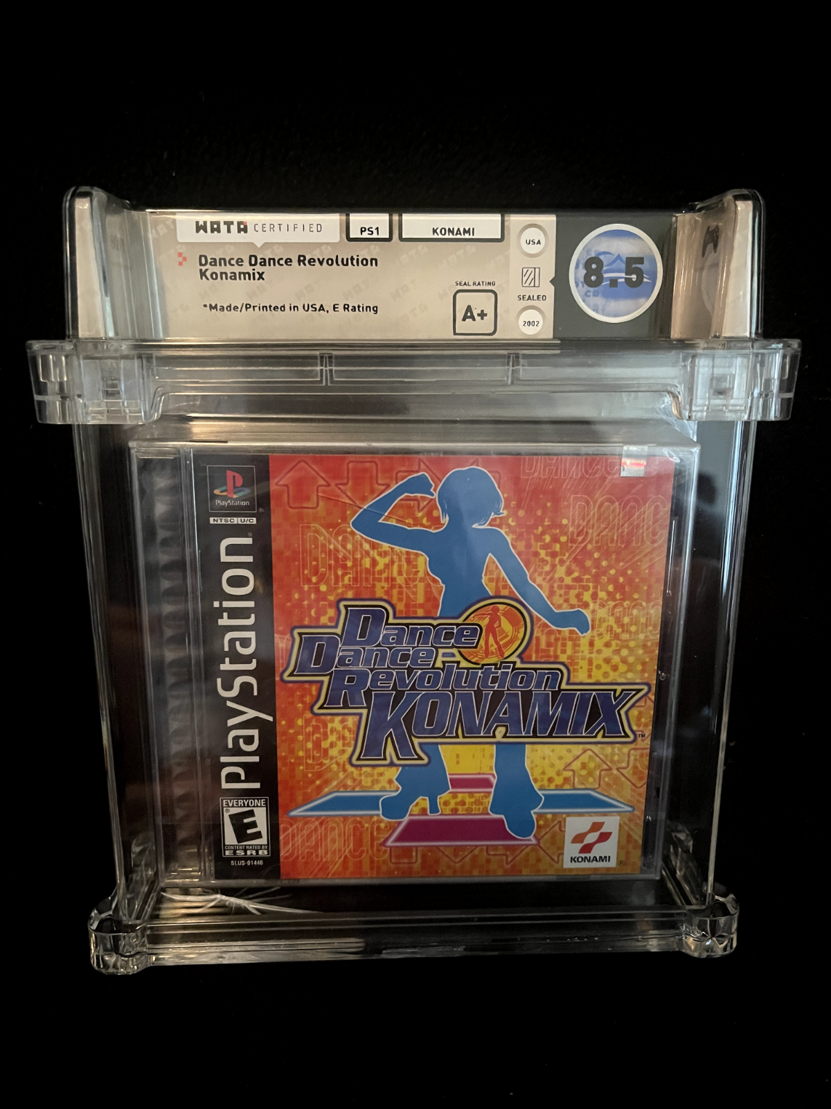 PS1 Dance Dance Revolution WATA 8.5 A+ POP 20
