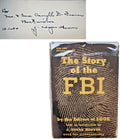 J Edgar Hoover Signed Auto The Story of the FBI Hardcover Book JSA0