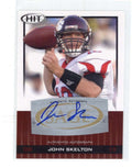 John Skelton Signed Auto 2010 Sage Rookie Card 0