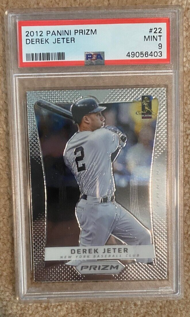 2012 Panini Prizm Derek Jeter PSA 90