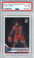 2019 Panini Donruss Optic 180 Coby White PSA 100