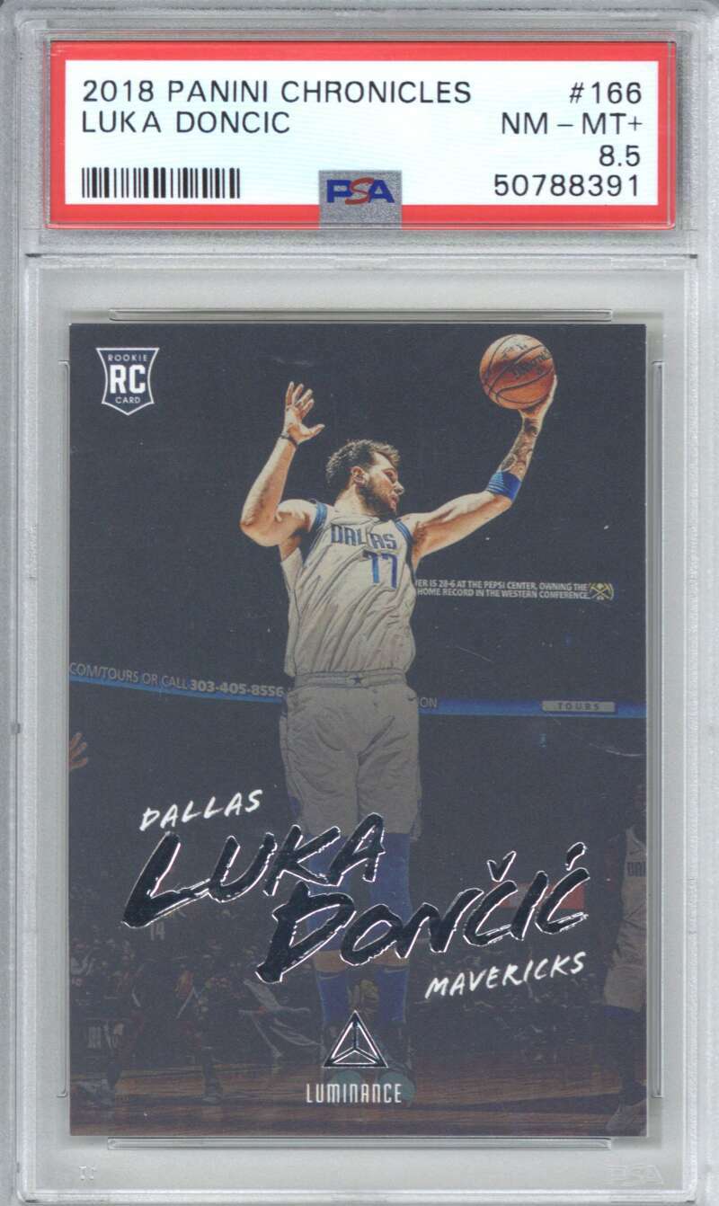 2018 Panini Chronicles 166 Luka Doncic PSA 8.5 0