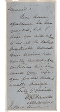 General William Hardee Signed Auto Handwritten Civil War Letter Grad LOA0