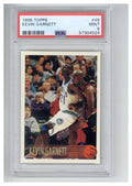1996 Topps 45 Kevin Garnett PSA 90