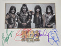 KISS Signed Auto End of the Road World Tour VIP Only 8x10 Photo Grad LOA0
