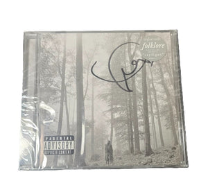 Taylor Swift Signed Auto Folklore Factory Sealed CD Grad LOA