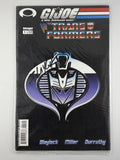 Gi Joe Vs Transformers #1 2nd Print Variant Image Comics 2003 Blaylock Signed SS0