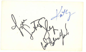 Sister Sledge Signed Autographed 3x5 Album Page JSA