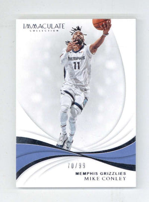 Mike Conley 2018 19 Panini Immaculate Collection /99