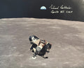 Michael Collins Signed Auto Apollo 11 8x10 Lunar Photo CMP Inscribed Grad LOA0