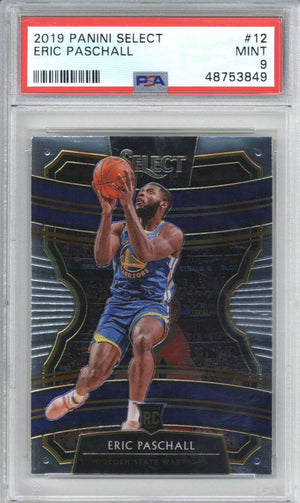 2019 Panini Select 12 Eric Paschall PSA 9