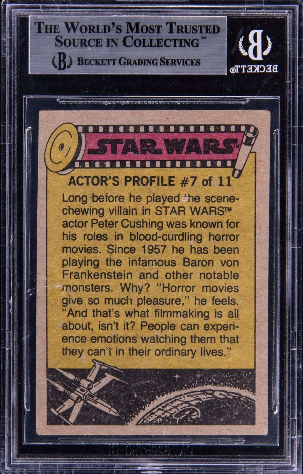 Anthony Daniels Kenny Baker Dual Signed Auto 1977 Topps 77 Beckett BAS Encased1
