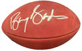Barry Sanders Signed Leather NFL Game Football Fanatics0