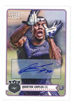 Quinton Coples Signed Auto 2012 Topps Magic Rookie #23