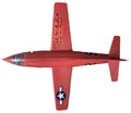 John H Griffith Signed 1/40 Model X-1 Aircraft NASA JSA COA0