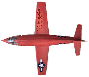 John H Griffith Signed 1/40 Model X-1 Aircraft NASA JSA COA